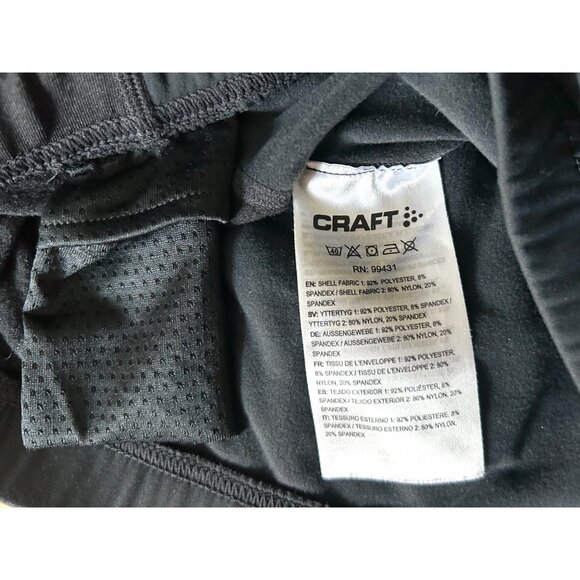 Craft Women L3 Protection Cycling Black Tights with Padding Size L - Picture 4 of 6